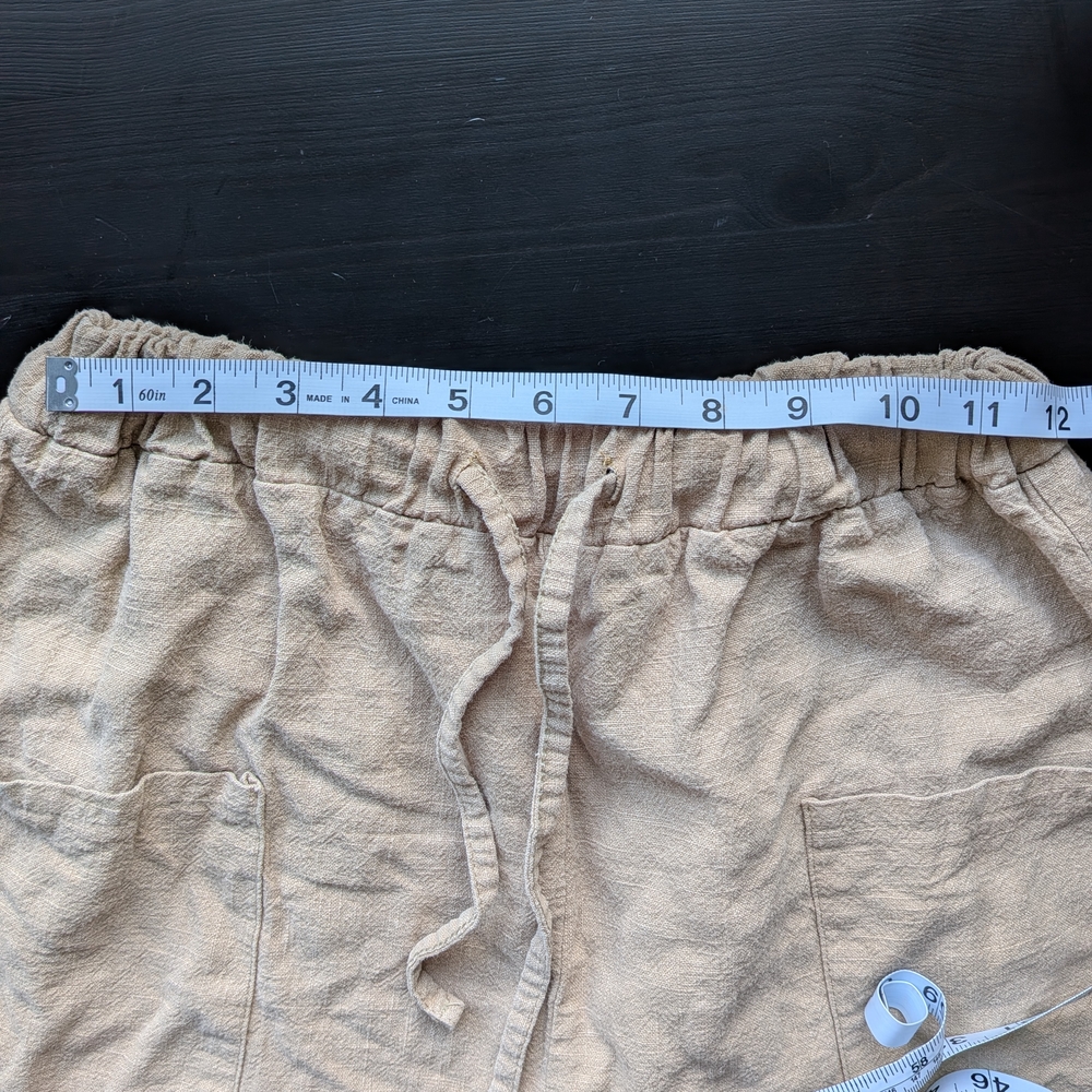 Drawstring Linen Pants - Picture 9 of 13